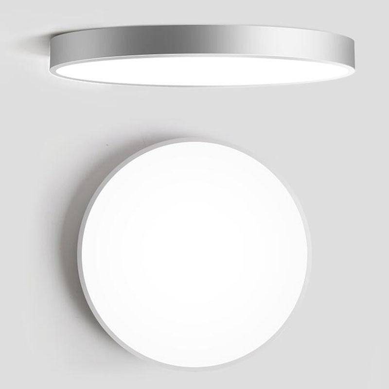 Plafonnier LED chromée waterproof