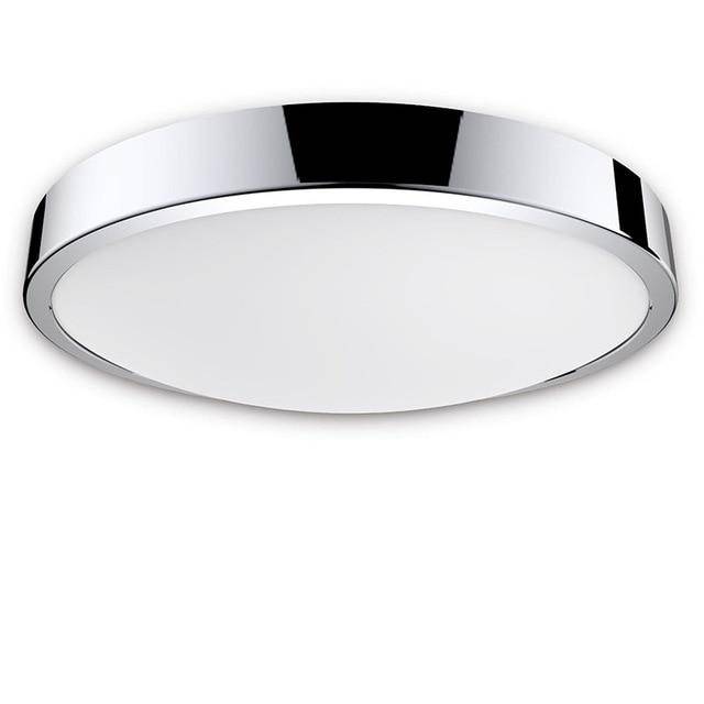 Plafonnier LED chromée waterproof