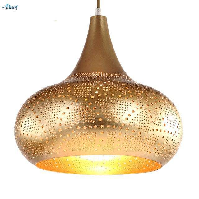 pendant light industrial LED oval ball