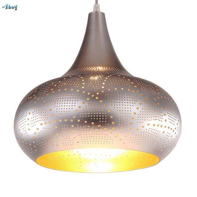 pendant light industrial LED oval ball