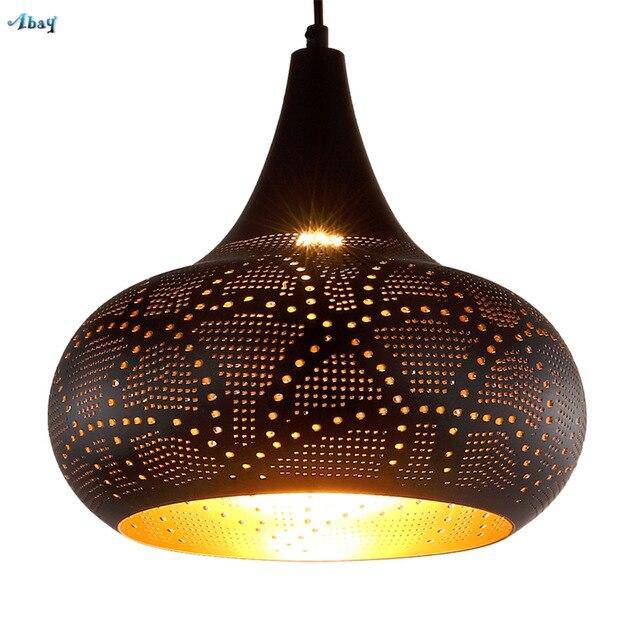 pendant light industrial LED oval ball