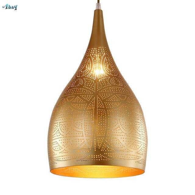 pendant light industrial LED oval ball