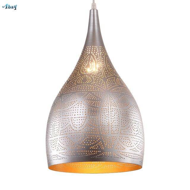 pendant light industrial LED oval ball