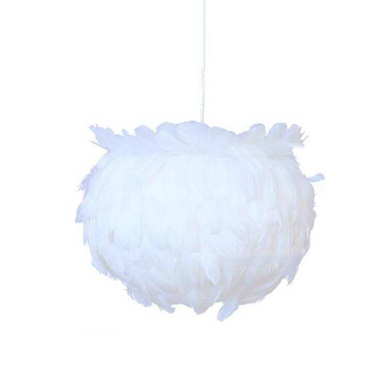 Lámpara de suspensión LED blanco de plumas design Loft