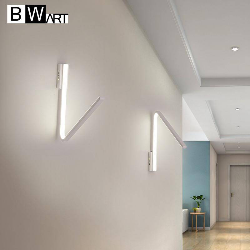 wall lamp sleek LED design Living