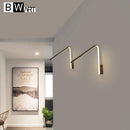 Applique design à LED épurée Living