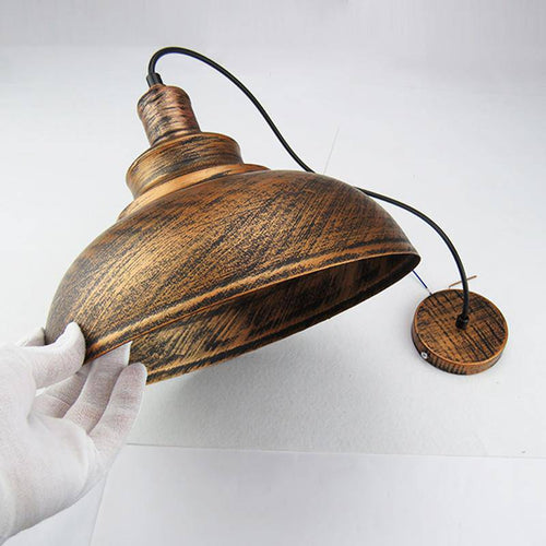 Suspension style bronze retro vintage - vue 6 sur 6