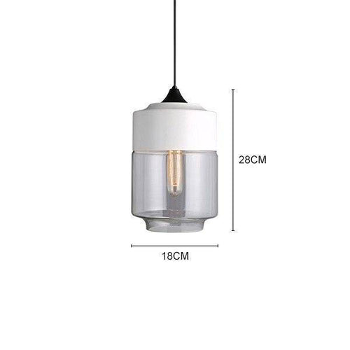 Suspension design en verre et métal moderne (plusieurs formes)