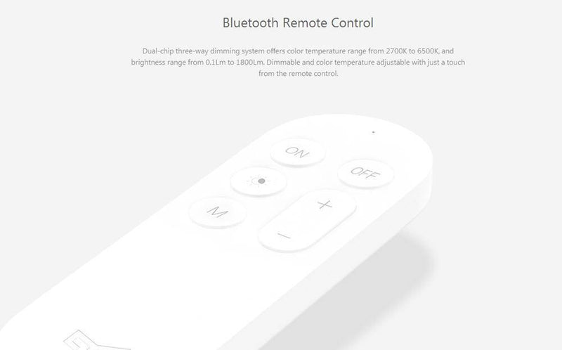 Plafonnier LED rond à télécommande bluetooth