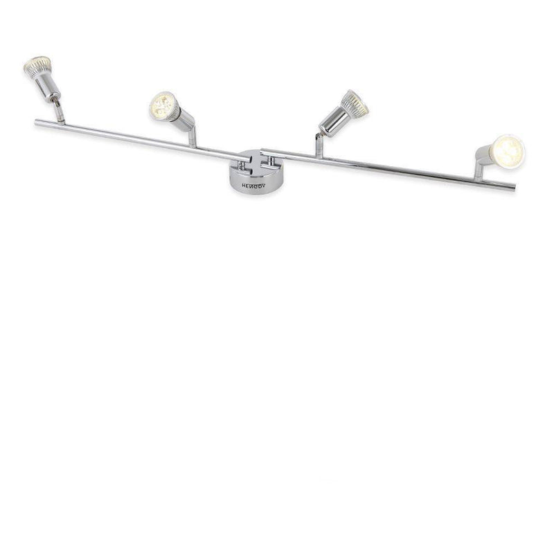 Chromium-plated ceiling light bar Spotlights Indoor