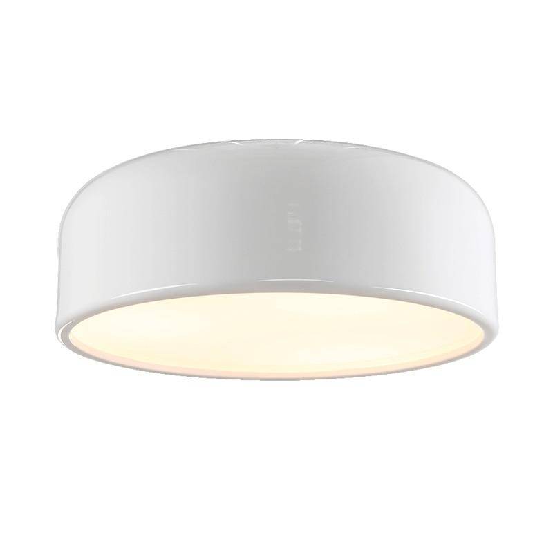 Plafonnier design en aluminium à LED arrondi Smithfield - vue 6 sur 7