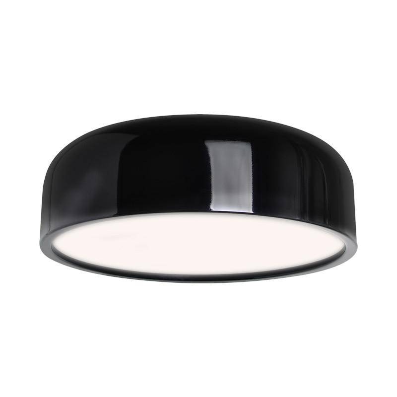 Smithfield aluminium round LED ceiling light