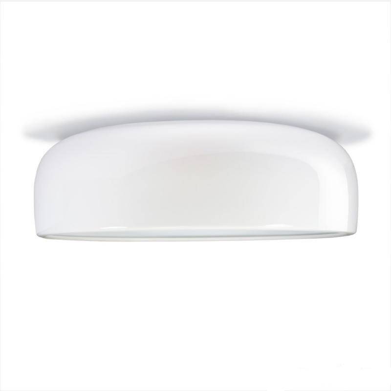 Plafonnier design en aluminium à LED arrondi Smithfield - vue 7 sur 7