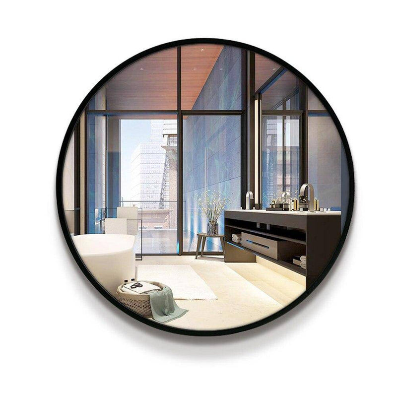 Miroir mural rond noir Chinese