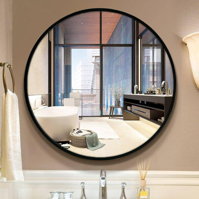 Miroir mural rond noir Chinese