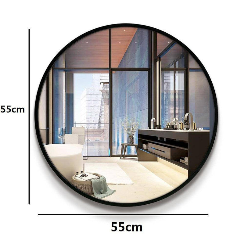 Miroir mural rond noir Chinese