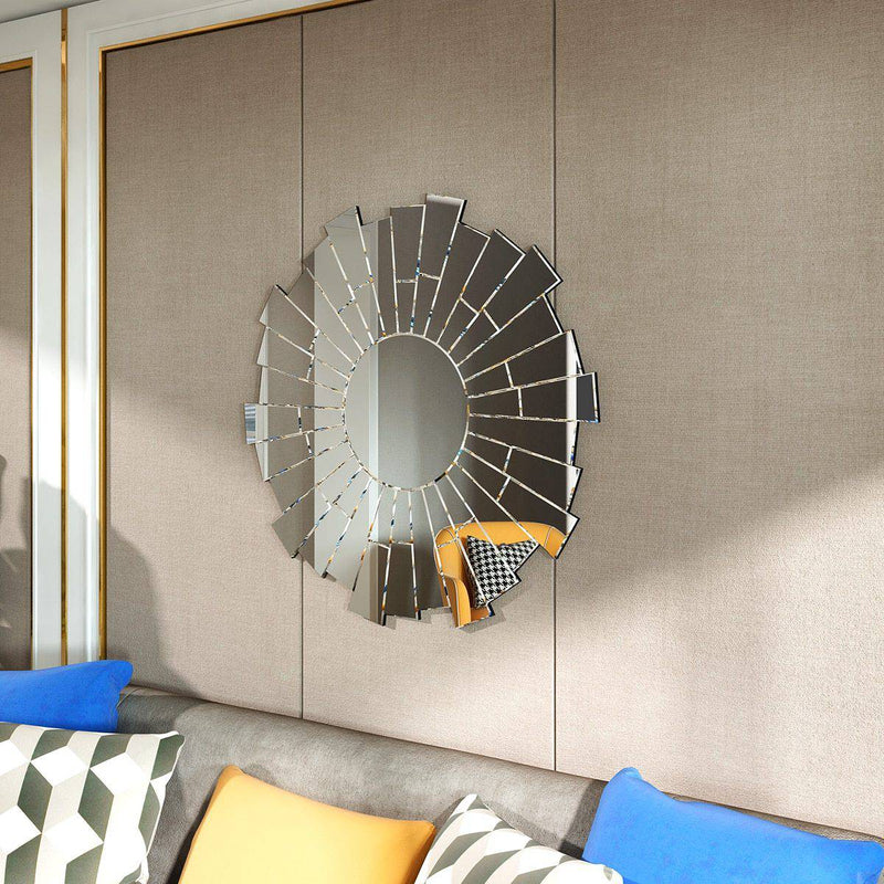 Miroir mural rond design Stylish