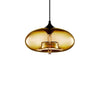 Suspension design ovale en verre Ball