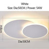 Plafonnier design LED double lighty