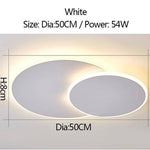 Plafonnier design LED double lighty