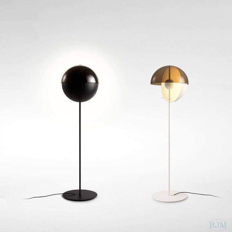 Lampadaire LED design lampe en boule changeable Lamp