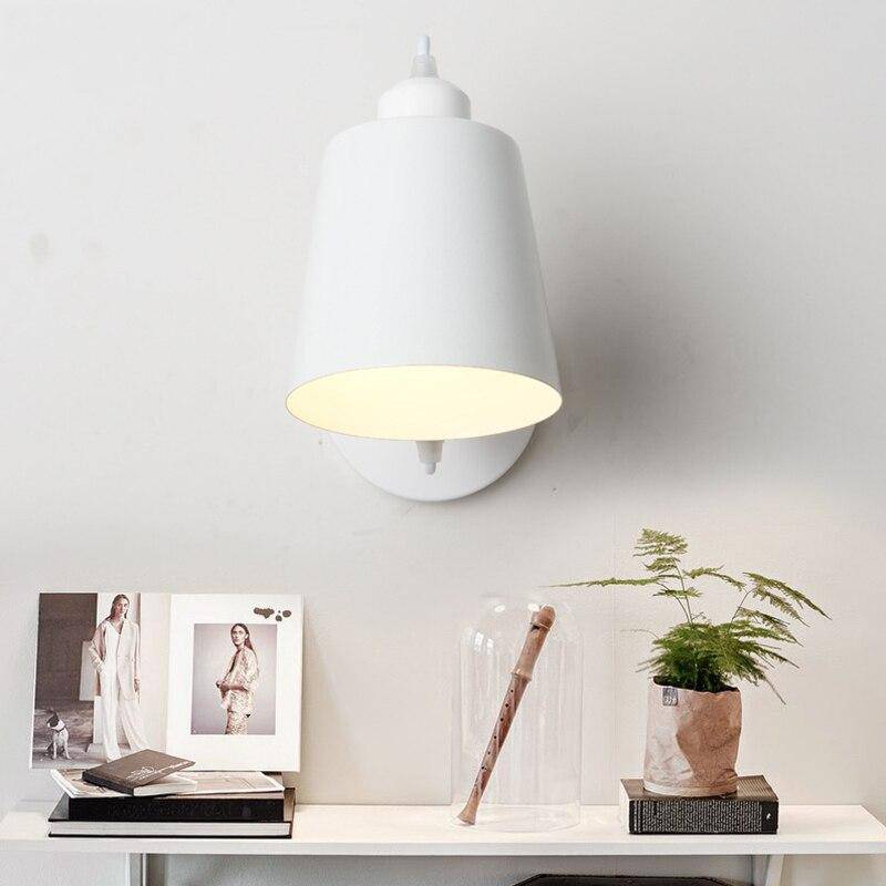wall lamp industrial LED wall light with lampshade metal design Loft