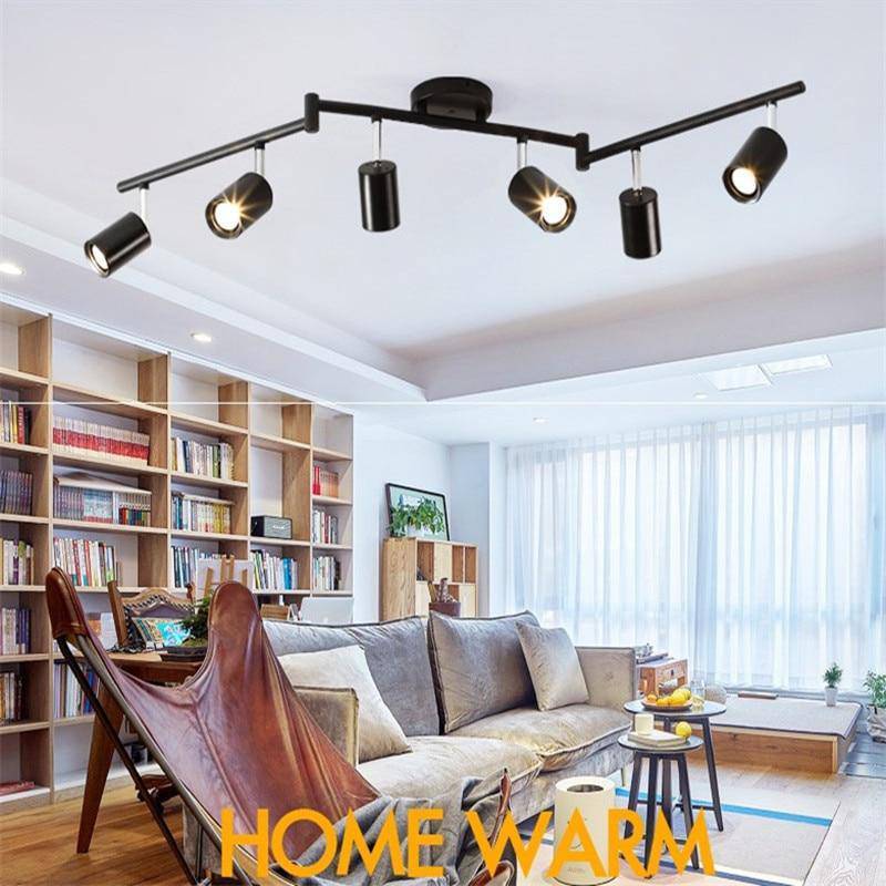 Barre de spots moderne en tube Art