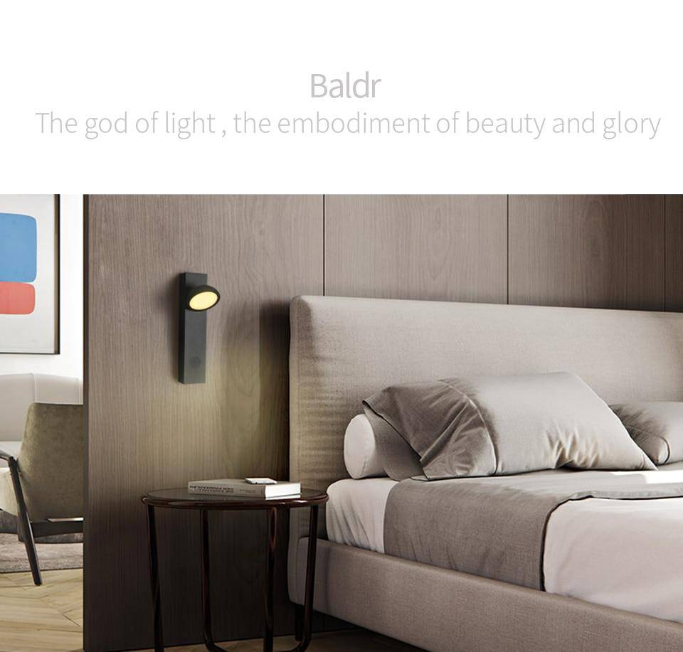 Applique design LED ajustable scandinave - vue 7 sur 7