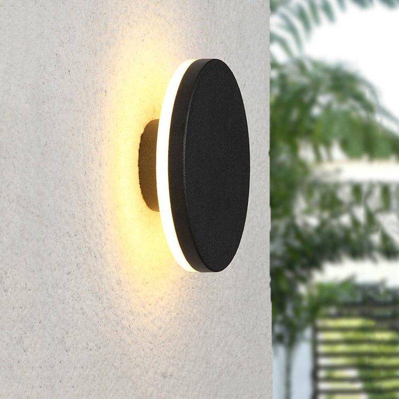 wall lamp round LED wall light with waterproof backlight