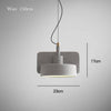 Suspension ciment formes design à LED