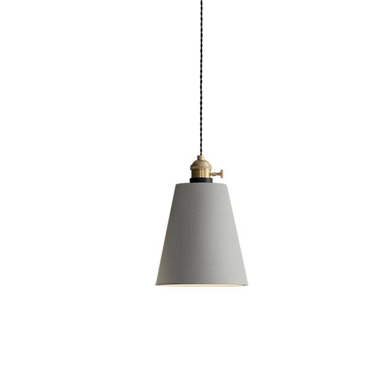 pendant light Postmode retro design cement