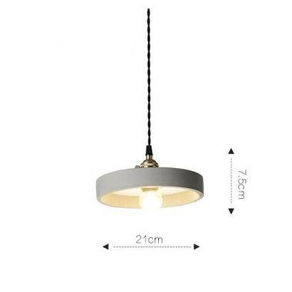 pendant light Postmode retro design cement