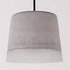 Suspension ciment design industriel