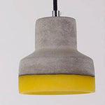 Suspension ciment design industriel