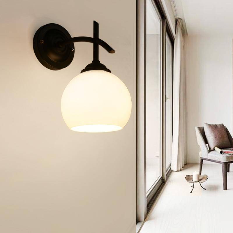 wall lamp LED wall light with lampshade glass Indoor