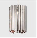Suspension design en miroir chromé Surface