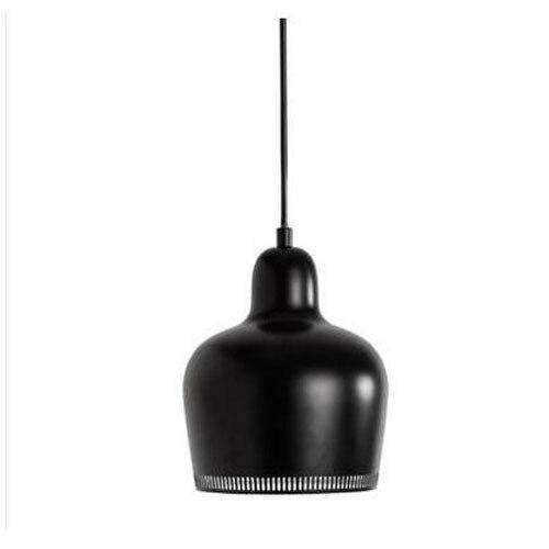 pendant light LED design with lampshade rounded metal Luxury Alto
