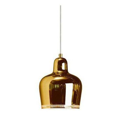 Suspension design LED avec abat-jour arrondi en métal Luxury Alto