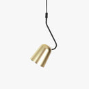 Suspension design LED avec abat-jour en métal style Loft Industriel