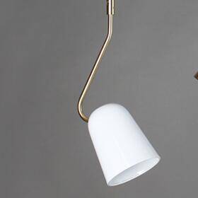 Suspension design LED avec abat-jour en métal style Loft Industriel - vue 3 sur 5