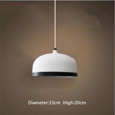 pendant light LED design with lampshade metal rounded edges Loft