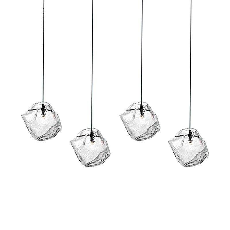 pendant light LED light stone design