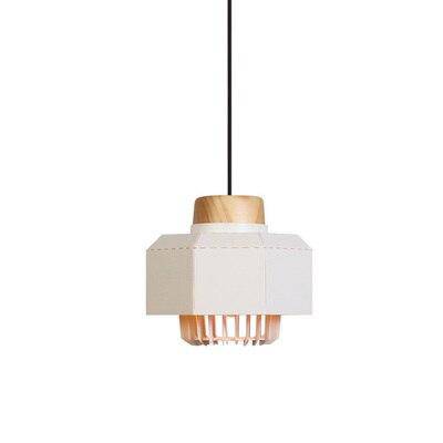 Suspension design LED avec abat-jour cage métal colorée Loft - vue 9 sur 9