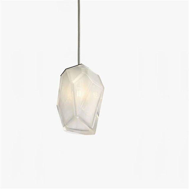 pendant light Luxury colored crystal glass LED design