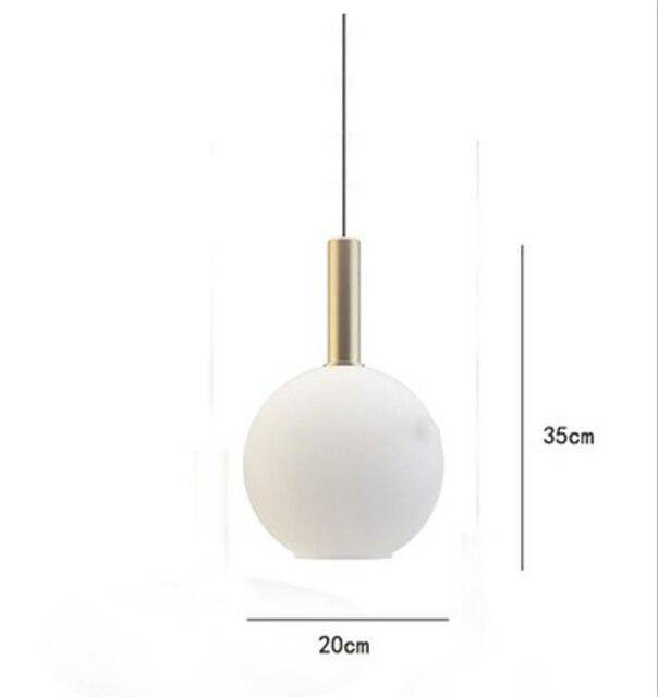 Suspension moderne LED avec abat-jour oval blanc et métal doré Loft