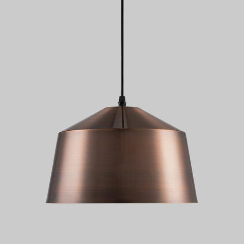 pendant light LED design with lampshade copper Loft style