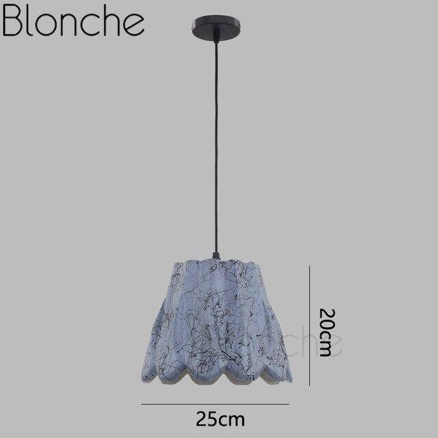 Suspension LED de formes en céramique coloré - vue 10 sur 13