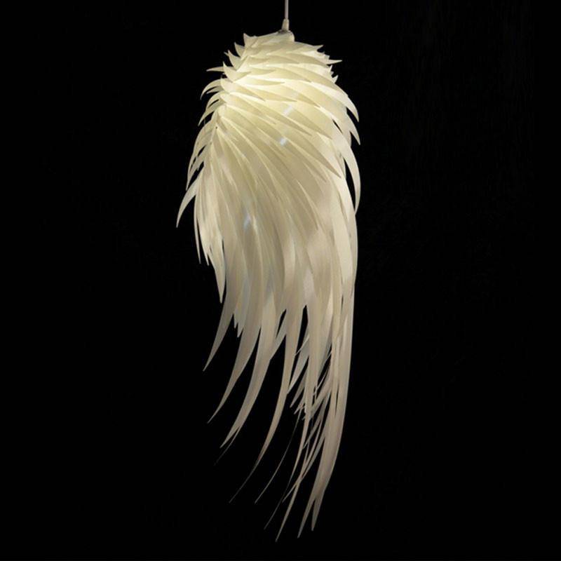 Suspension LED romantique style plume Romantic