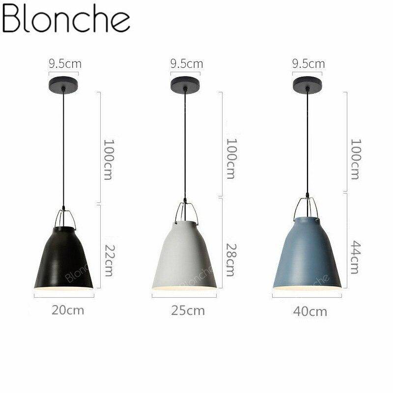 Lámpara de suspensión design LED metálico con pantalla de color Loft