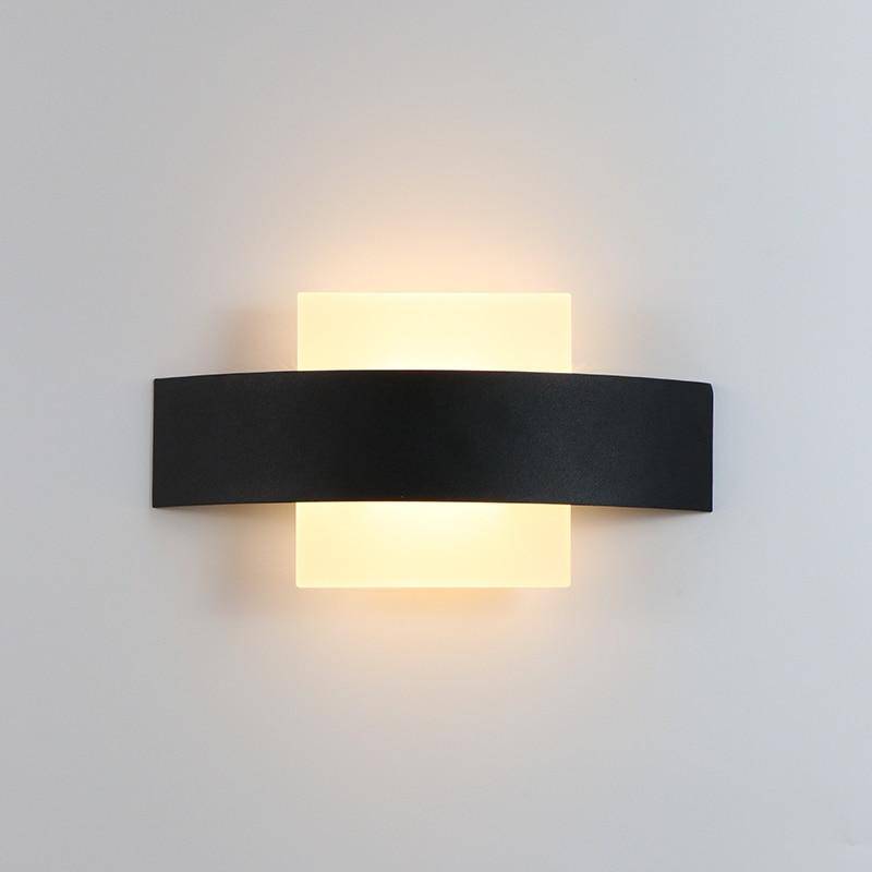 Lámpara de pared LED con formas geométricas Lámpara